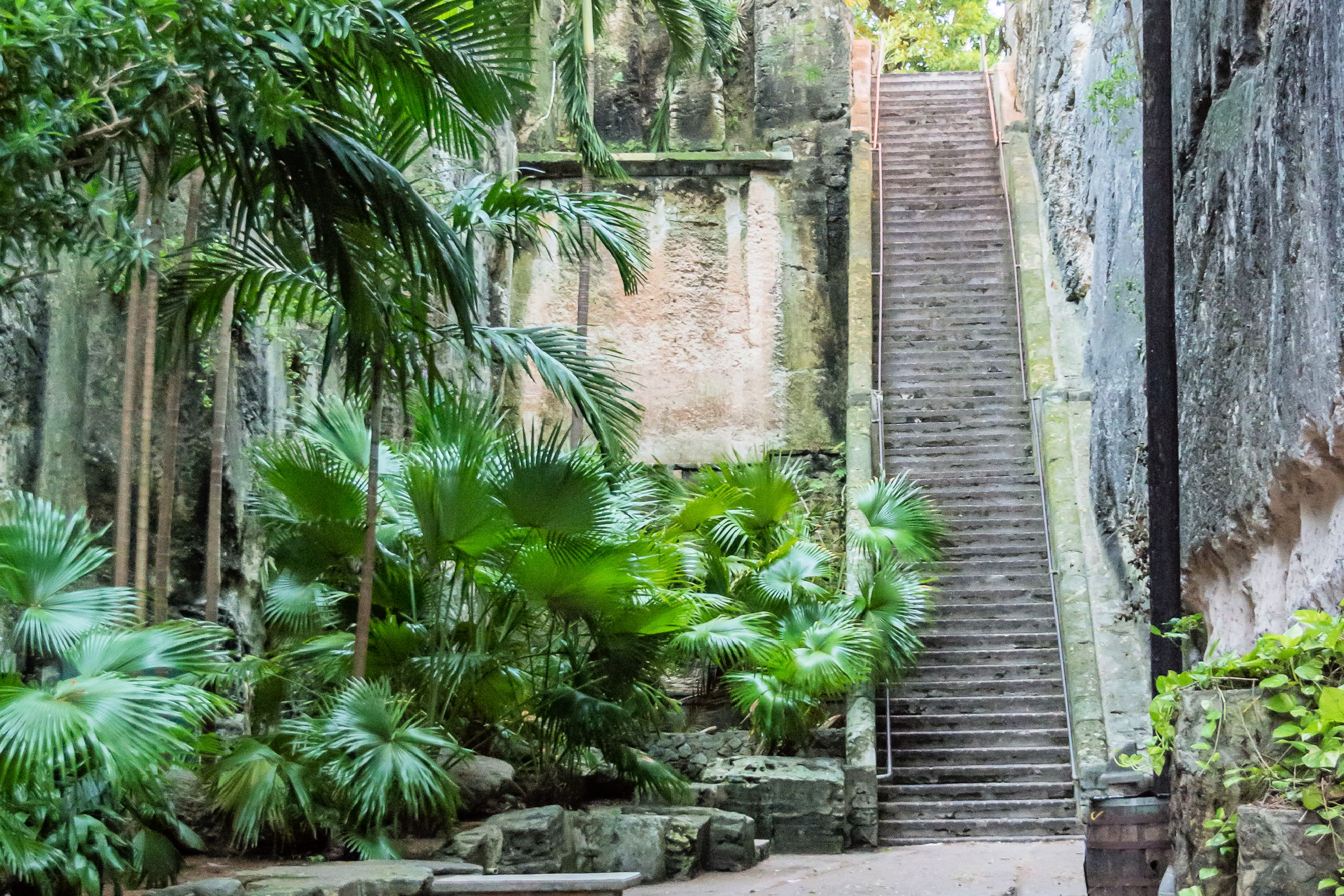 The Queen’s Staircase at New Providence Island