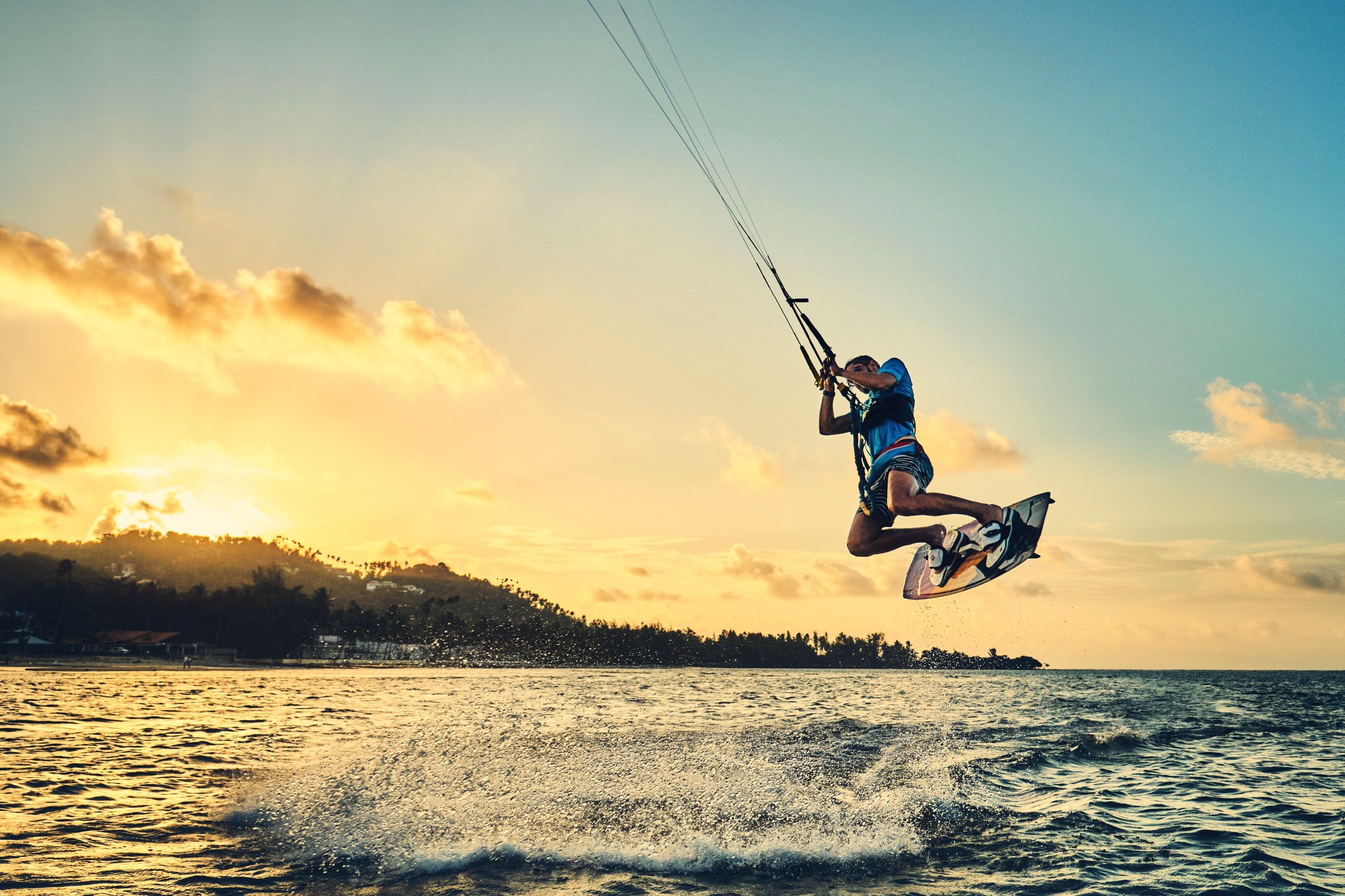 kite boarding