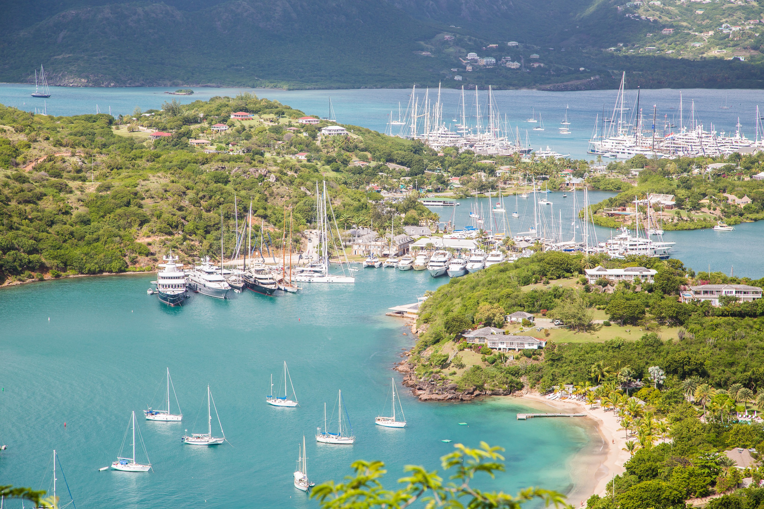 Yacaht Basin Antigua Hills