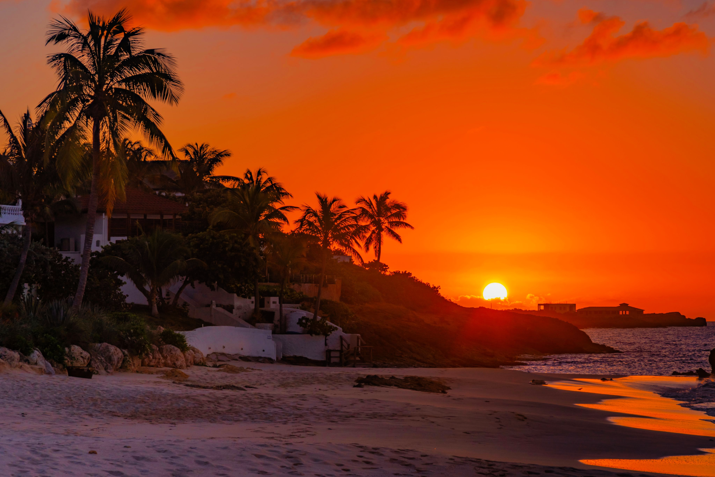 The Sunset From the Sea